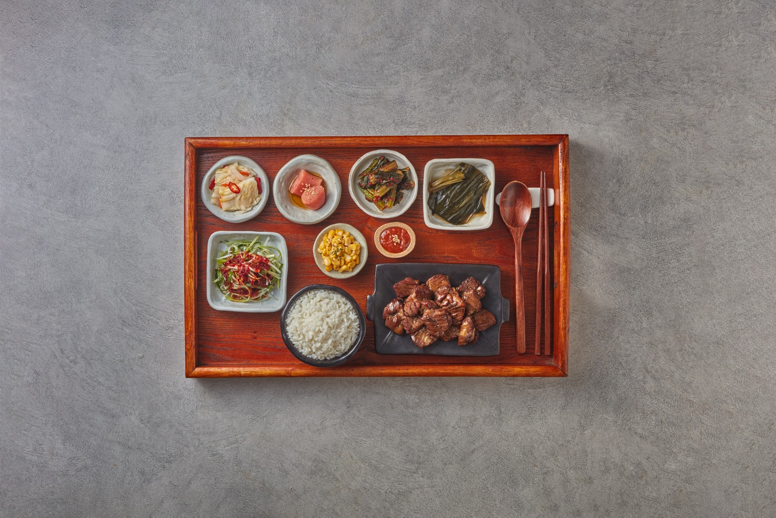 숯불갈비 도시락