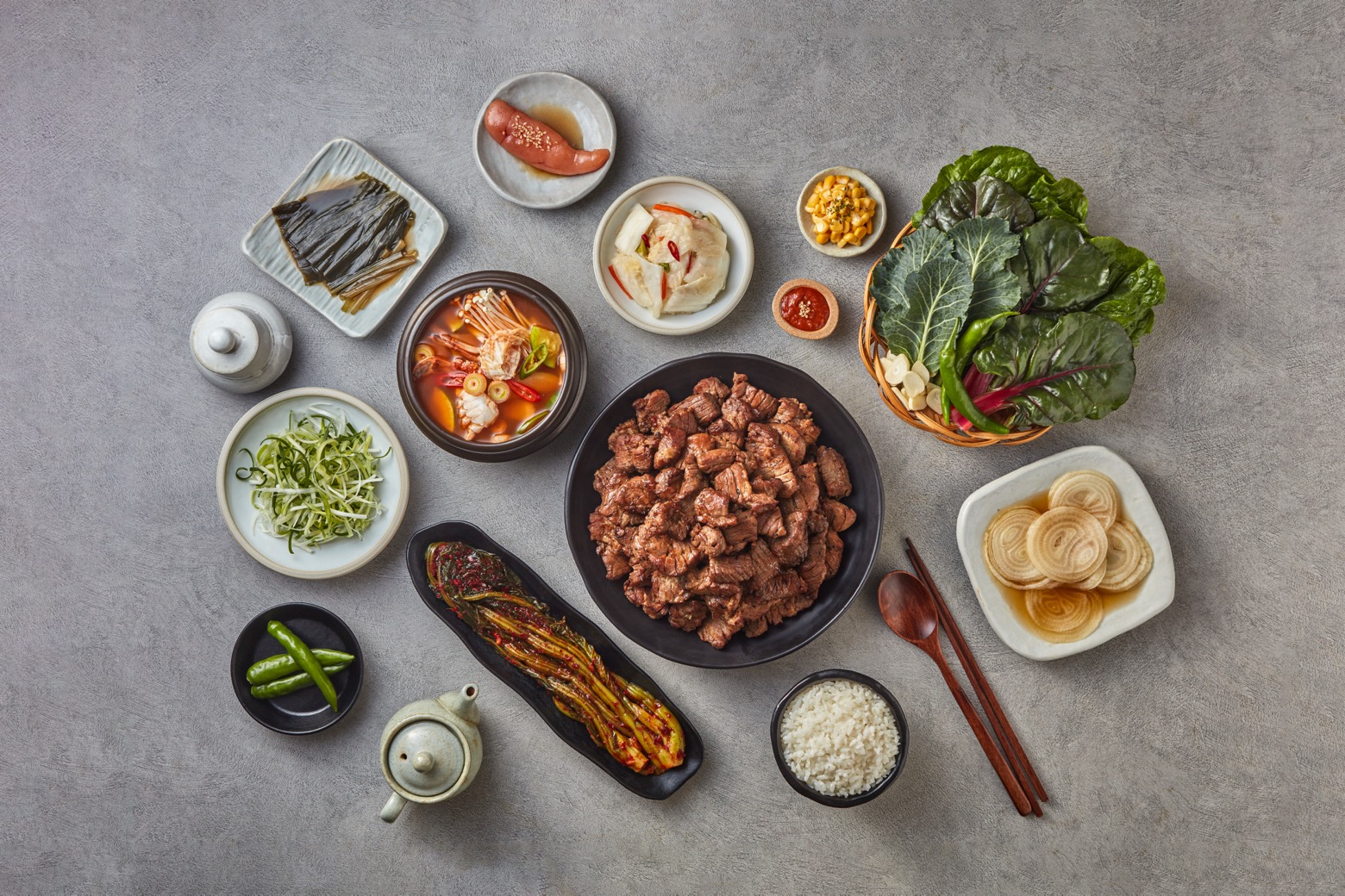 돼지갈비 SET